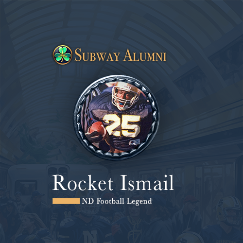 Rocket Ismail (#25): A Notre Dame Football Legend
